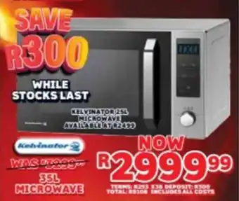 Lewis Kelvinator Microwave offer