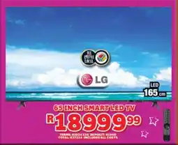 Lewis LG 65 inch smart led tv offer