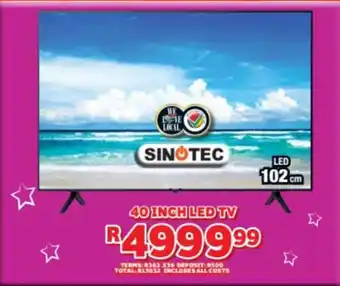 Lewis Sinotec 40 inch led tv offer