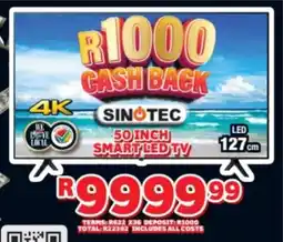 Lewis Sinotec 50 inch smart led tv offer