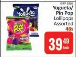 KitKat Cash and Carry Yogueta/Pin Pop Lollipops offer