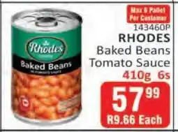KitKat Cash and Carry RHODES Baked Beans Tomato Sauce offer