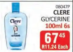 KitKat Cash and Carry CLERE GLYCERINE 100ml 6s offer