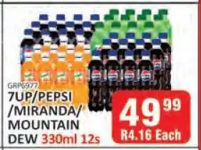 KitKat Cash and Carry 7UP/Pepsi/Miranda/Mountain Dew offer
