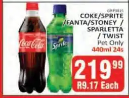 KitKat Cash and Carry Coke/Sprite/Fanta/Stoney/Sparletta/Twist offer