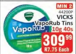 KitKat Cash and Carry VICKS VapoRub Tins offer