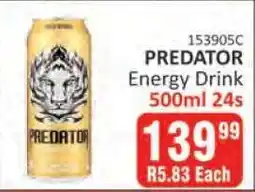 KitKat Cash and Carry PREDATOR ENERGY DRINK offer