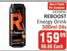 KitKat Cash and Carry Reboost Energy Drink offer