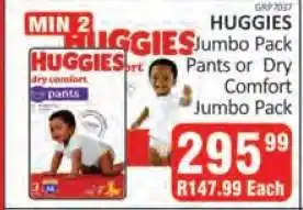 KitKat Cash and Carry HUGGIES Jumbo Pack Pants or Dry Comfort Jumbo Pack offer