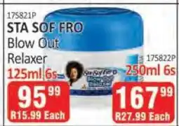 KitKat Cash and Carry STA SOF FRO Blow Out Relaxer 125ml offer