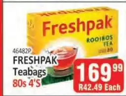 KitKat Cash and Carry FRESHPAK Teabags 80s 4'S offer