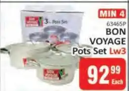 KitKat Cash and Carry BON VOYAGE Pots Set Lw3 offer