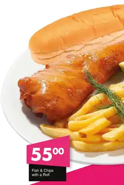 Save Hyper Fish & Chips with a Roll offer