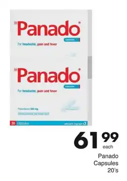 Save Panado Capsules offer