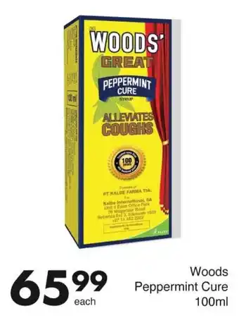 Save Woods Peppermint Cure offer