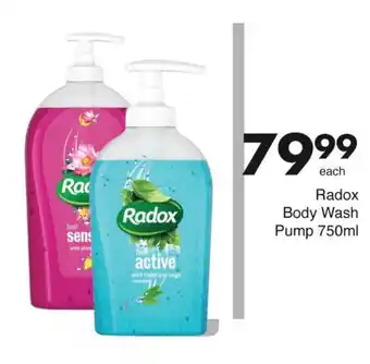 Save Radox Body Wash Pump offer