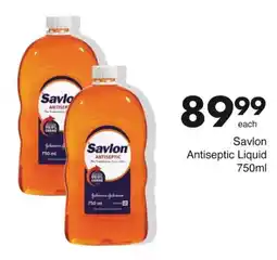Save Savlon Antiseptic Liquid offer