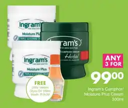 Save Ingram's Camphor/ Moisture Plus Cream offer