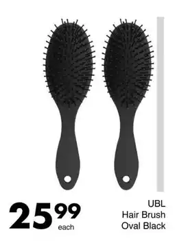 Save UBL Hair Brush Oval Black offer