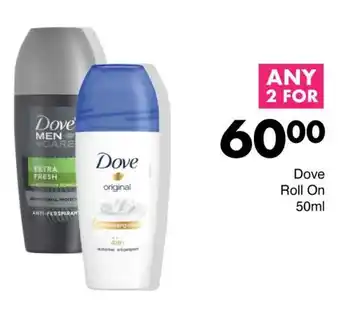 Save Dove Roll On offer