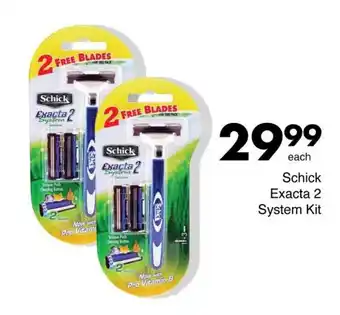 Save Schick Exacta 2 System Kit offer
