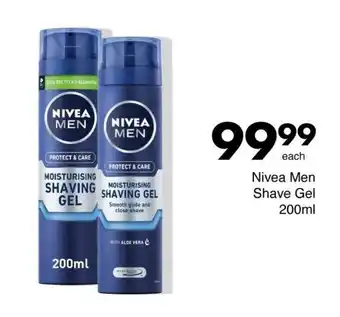 Save Nivea Men Shave Gel offer