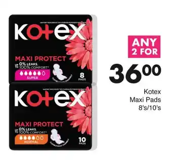 Save Kotex Maxi Pads offer
