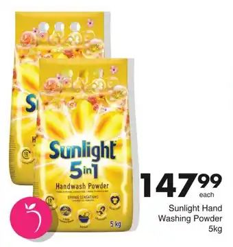 Save Sunlight Hand Washing Powder offer