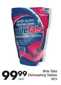 Save Brite Tabs Dishwashing Tablets offer
