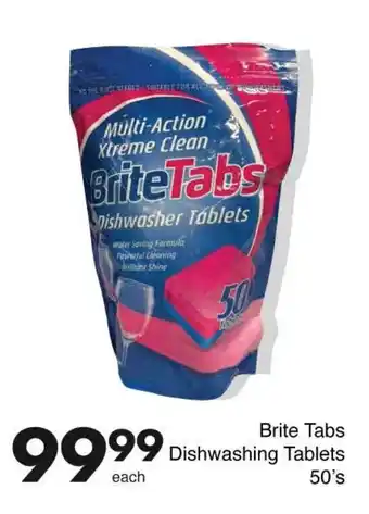Save Brite Tabs Dishwashing Tablets offer