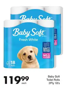Save Baby Soft Toilet Rolls 2Ply offer