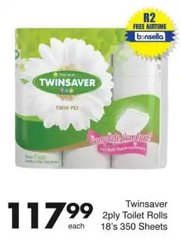 Save Twinsaver 2ply Toilet Rolls offer