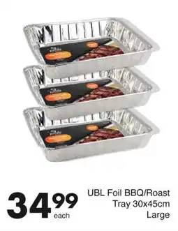 Save UBL Foil BBQ/ Roast Tray Large offer