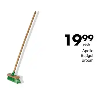 Save Apollo Budget Broom offer