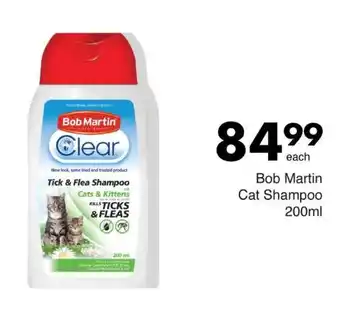 Save Bob Martin Cat Shampoo offer