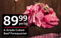 Oxford Freshmarket A Grade Cubed Beef Forequarter offer