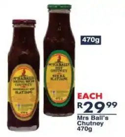 President Hyper Mrs Ball's Chutney offer