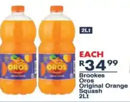 President Hyper Brookes Oros Original Orange Squash offer