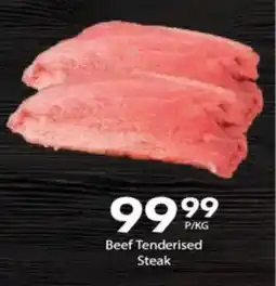 President Hyper Beef Tenderised Steak offer