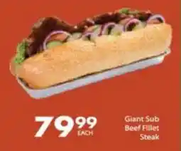 President Hyper Giant Sub Beef Fillet Steak offer