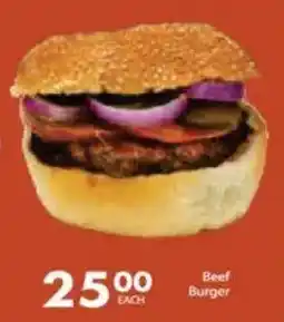 President Hyper Beef Burger offer