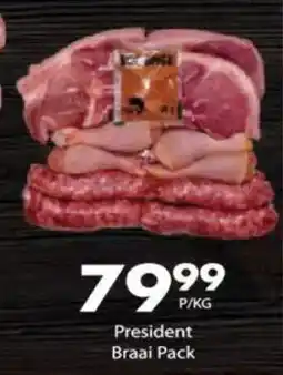 President Hyper President Braai Pack offer