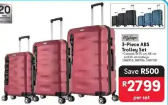 Makro ABS Trolley Set offer