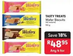 Makro TASTY TREATS Wafer Biscuits offer