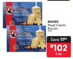 Makro BAKERS Royal Creams Biscuits offer