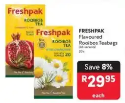Makro FRESHPAK Flavoured Rooibos Teabags offer