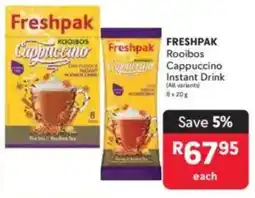 Makro FRESHPAK Rooibos Cappuccino Instant Drink offer