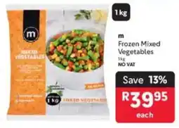 Makro m Frozen Mixed Vegetables offer