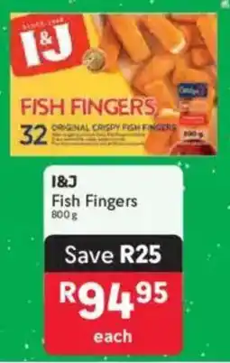 Makro I&J Fish Fingers offer