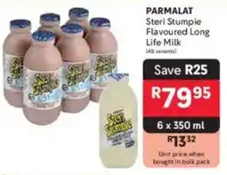 Makro PARMALAT Steri Stumpie Flavoured Long Life Milk offer